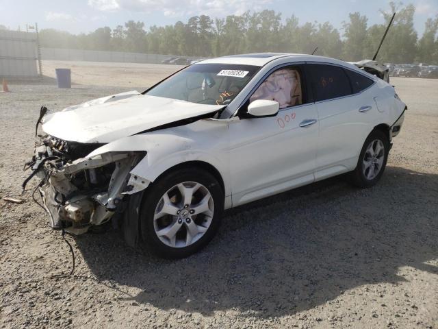 5J6TF2H51CL012209 - 2012 HONDA CROSSTOUR EXL WHITE photo 1