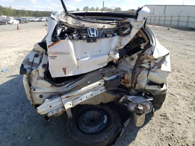 5J6TF2H51CL012209 - 2012 HONDA CROSSTOUR EXL თეთრი ფოტო 6