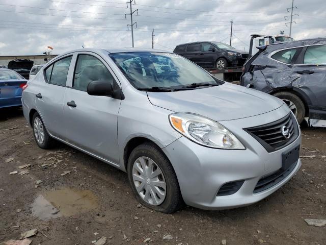 3N1CN7AP5CL810785 - 2012 NISSAN VERSA S SILVER photo 4