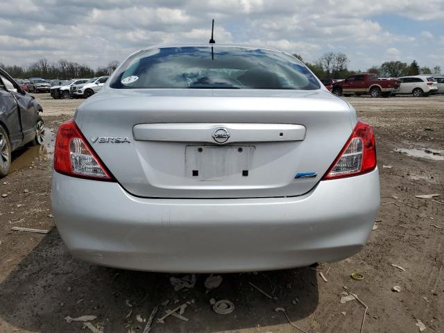 3N1CN7AP5CL810785 - 2012 NISSAN VERSA S SILVER photo 6