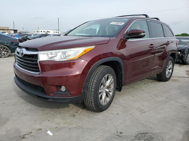 2014 TOYOTA HIGHLANDER LE, 