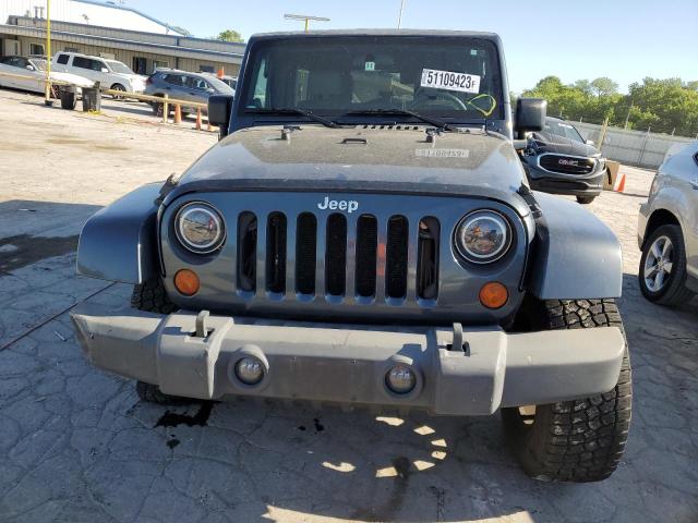 1J4GA59187L117154 - 2007 JEEP WRANGLER SAHARA BLACK photo 5