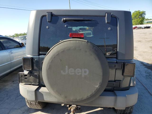 1J4GA59187L117154 - 2007 JEEP WRANGLER SAHARA BLACK photo 6