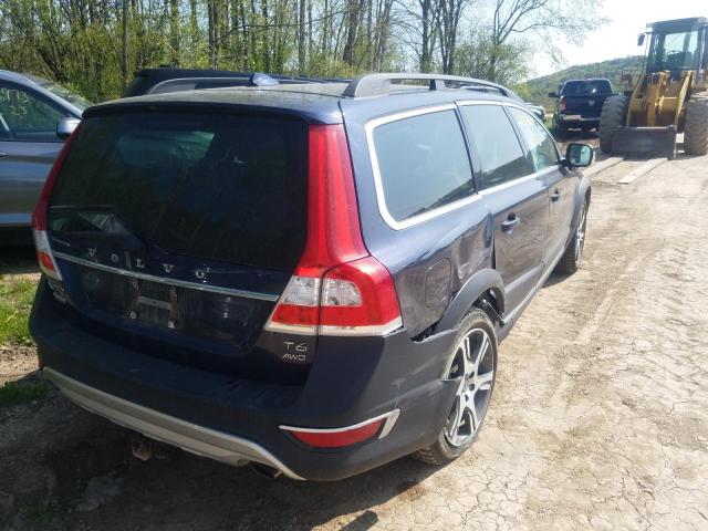 YV4902NC1F1202223 - 2015 VOLVO XC70 T6 PREMIER+ BLUE photo 3