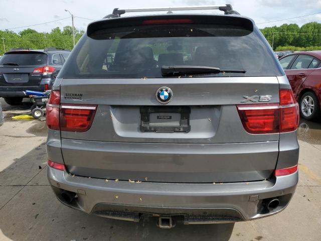 5UXZV4C56D0B03891 - 2013 BMW X5 XDRIVE35I GRAY photo 6