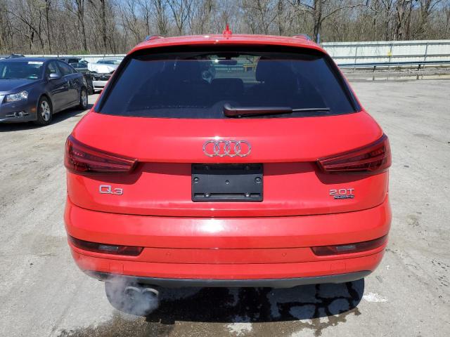 WA1ECCFS8JR026957 - 2018 AUDI Q3 PREMIUM RED photo 6