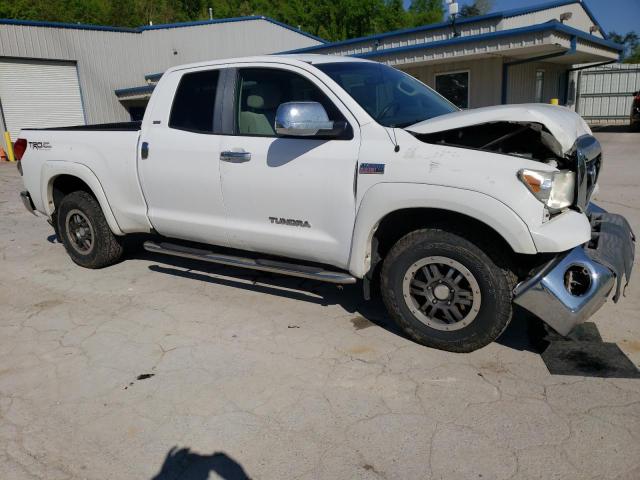 5TBBV54138S508278 - 2008 TOYOTA TUNDRA DOUBLE CAB WHITE photo 4