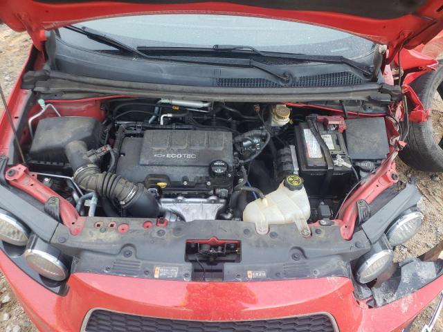 1G1JG5SB0G4103314 - 2016 CHEVROLET SONIC RS RED photo 7