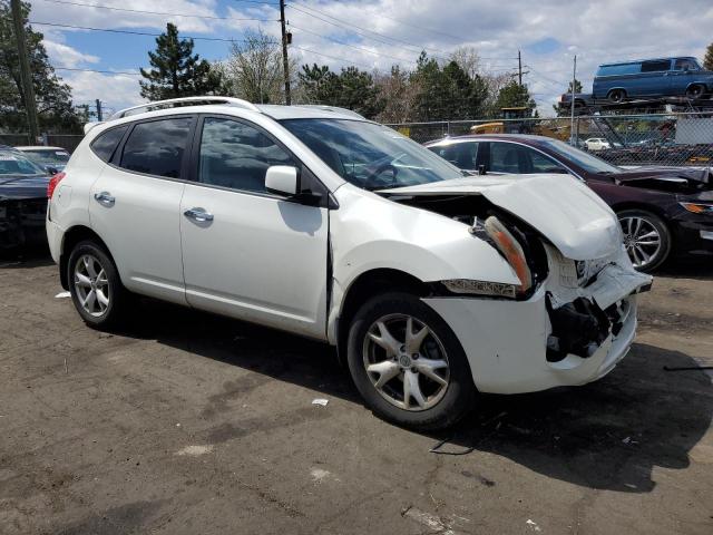 JN8AS5MV4AW607863 - 2010 NISSAN ROGUE S WHITE photo 4