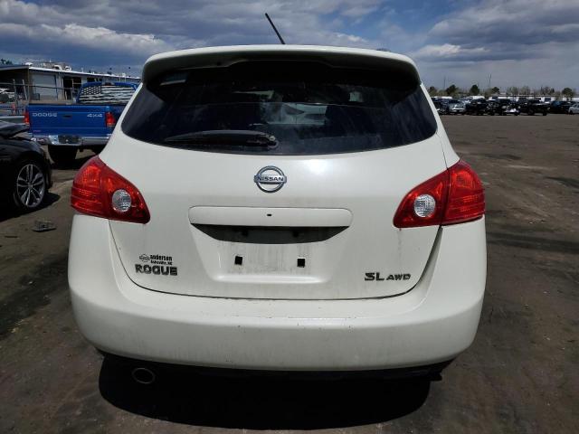 JN8AS5MV4AW607863 - 2010 NISSAN ROGUE S WHITE photo 6