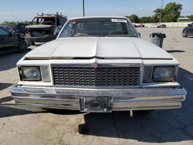 1GCCW80H8CR148896 - 1982 CHEVROLET EL CAMINO WHITE photo 5