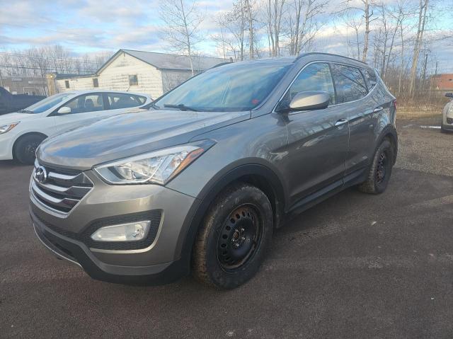 5XYZUDLB9FG252865 - 2015 HYUNDAI SANTA FE S GRAY photo 2