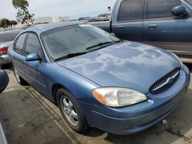 1FAFP53U22G191082 - 2002 FORD TAURUS SE BLUE photo 4