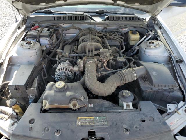 1ZVFT84N875352047 - 2007 FORD MUSTANG SILVER photo 11