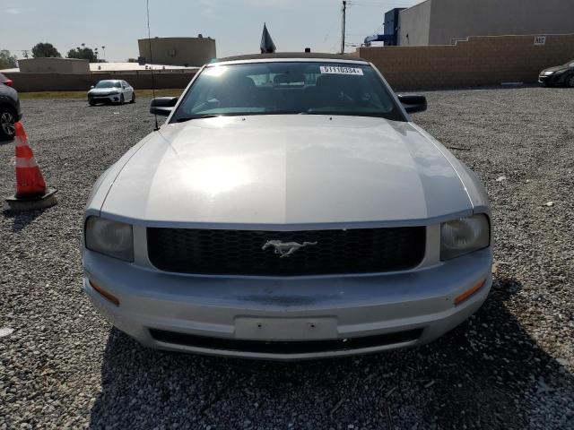 1ZVFT84N875352047 - 2007 FORD MUSTANG SILVER photo 5
