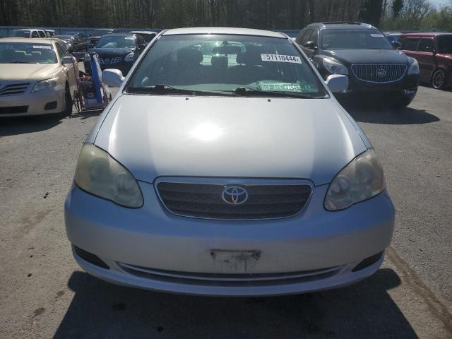 2T1BR30E87C827689 - 2007 TOYOTA COROLLA CE SILVER photo 5