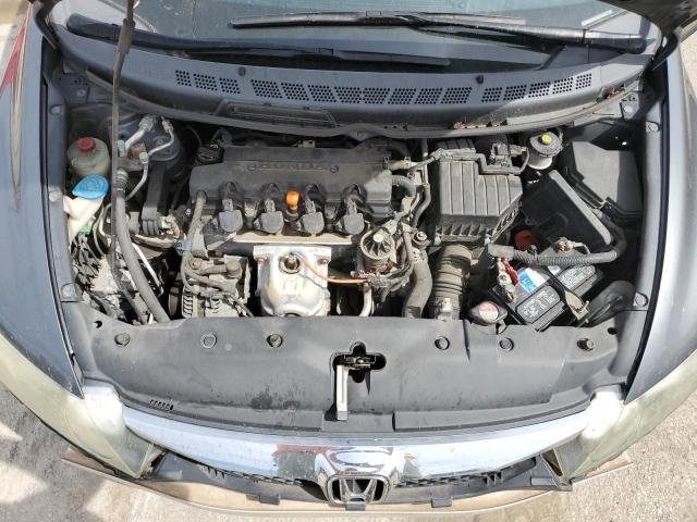 19XFA1F60AE023666 - 2010 HONDA CIVIC LX-S ნაცრისფერი ფოტო 11