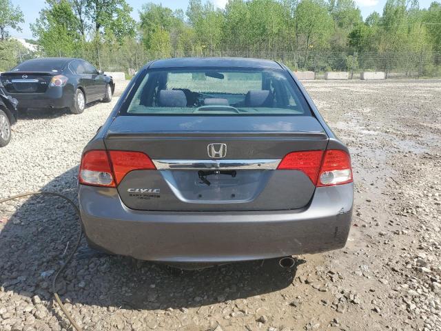 19XFA1F60AE023666 - 2010 HONDA CIVIC LX-S ნაცრისფერი ფოტო 6