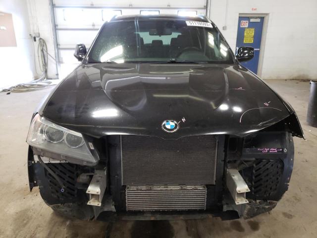 5UXWX7C56DL981704 - 2013 BMW X3 XDRIVE35I BLACK photo 5