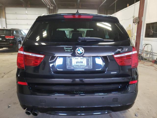 5UXWX7C56DL981704 - 2013 BMW X3 XDRIVE35I Қара фото 6