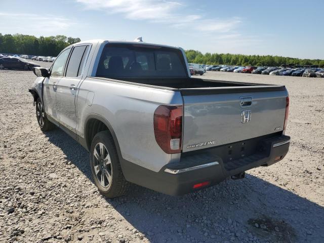 5FPYK3F55LB021859 - 2020 HONDA RIDGELINE RTL SILVER photo 2