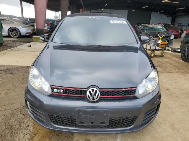 WVWFV7AJ7DW071629 - 2013 VOLKSWAGEN GTI BLACK photo 5