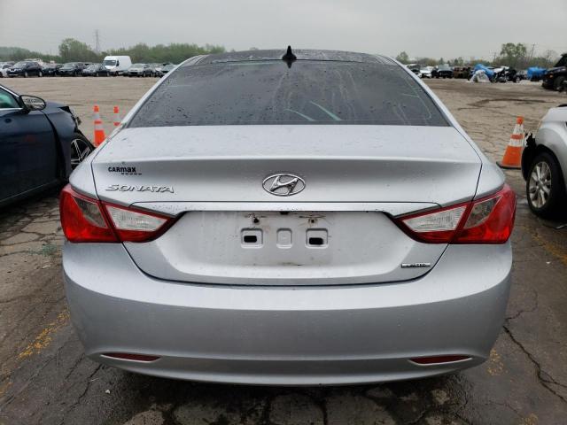 5NPEC4AC0DH584759 - 2013 HYUNDAI SONATA SE SILVER photo 6