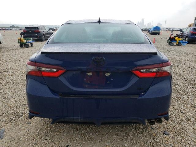4T1G11AK7PU077304 - 2023 TOYOTA CAMRY SE NIGHT SHADE BLUE photo 6