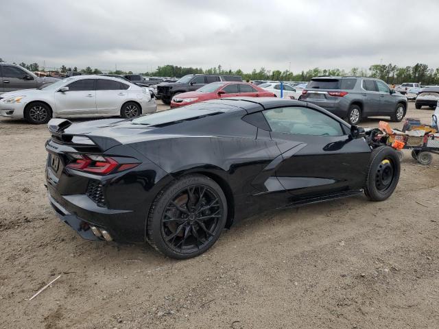 1G1YA2D49P5112486 - 2023 CHEVROLET CORVETTE STINGRAY 1LT BLACK photo 3
