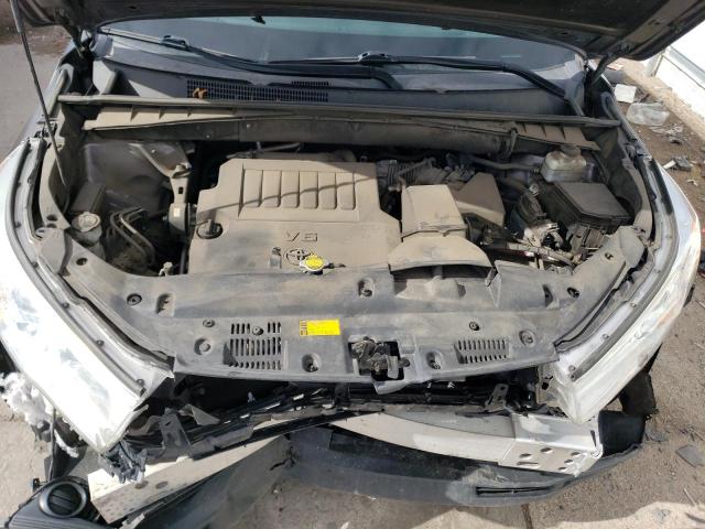 5TDBKRFH8ES052811 - 2014 TOYOTA HIGHLANDER LE GRAY photo 12