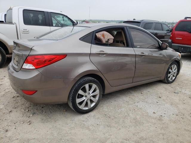 KMHCU4AE9EU614933 - 2014 HYUNDAI ACCENT GLS CREAM photo 3