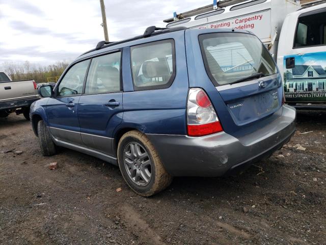 JF1SG67687H722609 - 2007 SUBARU FORESTER 2.5X LL BEAN BLUE photo 2