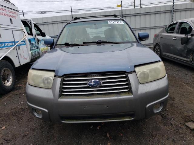 JF1SG67687H722609 - 2007 SUBARU FORESTER 2.5X LL BEAN BLUE photo 5