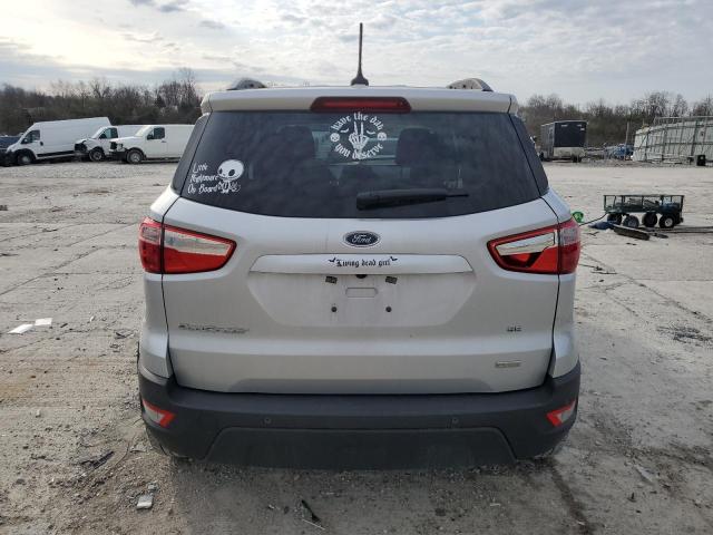 MAJ3S2GEXLC320617 - 2020 FORD ECOSPORT SE ვერცხლისფერი ფოტო 6