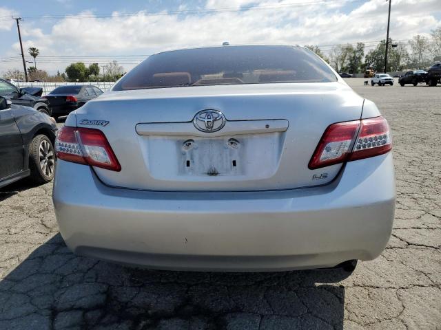 4T1BF3EK1AU091272 - 2010 TOYOTA CAMRY BASE SILVER photo 6