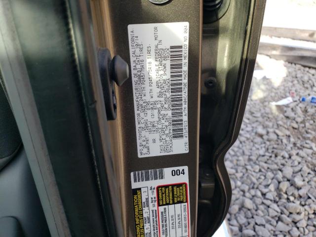 3TMJU4GN7FM180391 - 2015 TOYOTA TACOMA DOUBLE CAB PRERUNNER BROWN photo 12