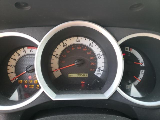 3TMJU4GN7FM180391 - 2015 TOYOTA TACOMA DOUBLE CAB PRERUNNER BROWN photo 9