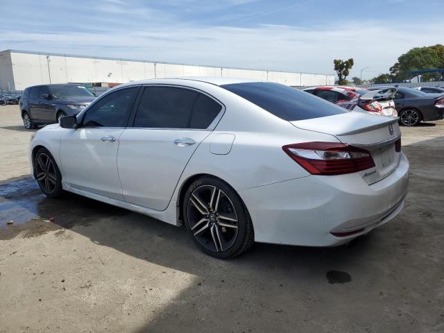 1HGCR2F58GA180531 - 2016 HONDA ACCORD SPORT WHITE photo 2