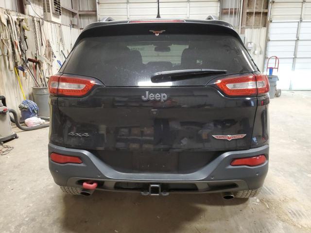 1C4PJMBX8JD545919 - 2018 JEEP CHEROKEE TRAILHAWK BLACK photo 6