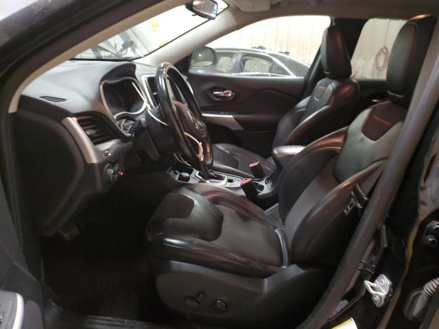 1C4PJMBX8JD545919 - 2018 JEEP CHEROKEE TRAILHAWK BLACK photo 7