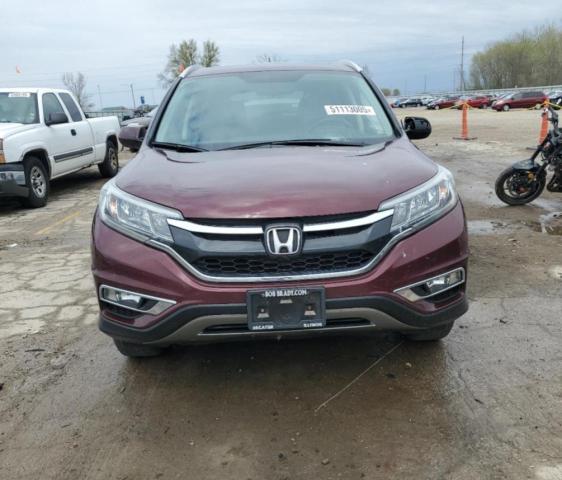 5J6RM4H72GL016255 - 2016 HONDA CR-V EXL 勃艮第红 照片 5
