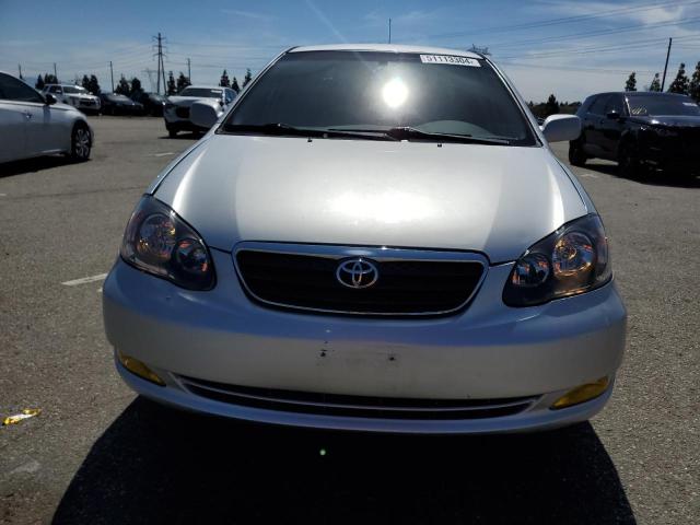 1NXBR30E76Z637203 - 2006 TOYOTA COROLLA CE SILVER photo 5