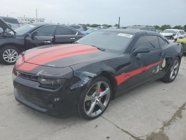 2G1FB1E32E9299610 - 2014 CHEVROLET CAMARO LT BLACK photo 1