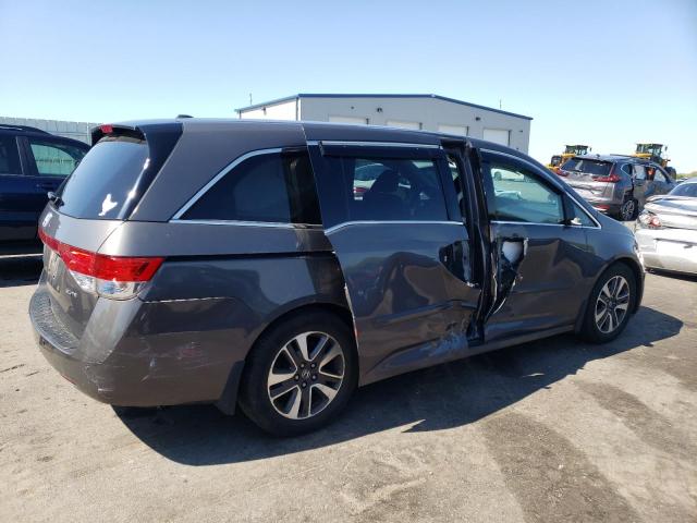 5FNRL5H96FB070479 - 2015 HONDA ODYSSEY TOURING GRAY photo 3