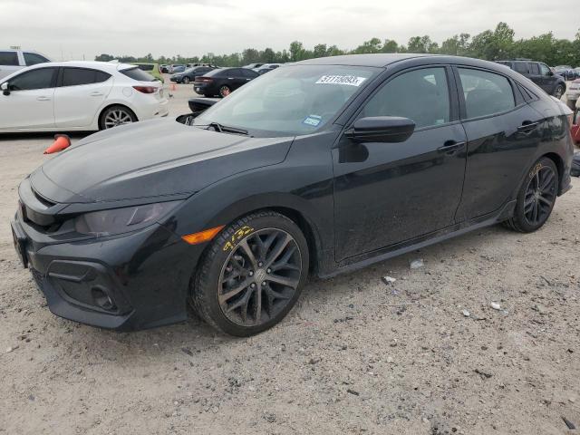 SHHFK7H43LU220614 - 2020 HONDA CIVIC SPORT 黑色 照片 1