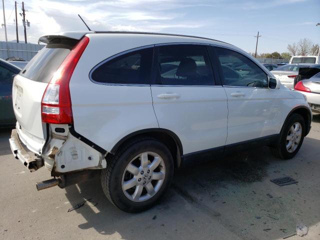 JHLRE48779C000917 - 2009 HONDA CR-V EXL WHITE photo 3