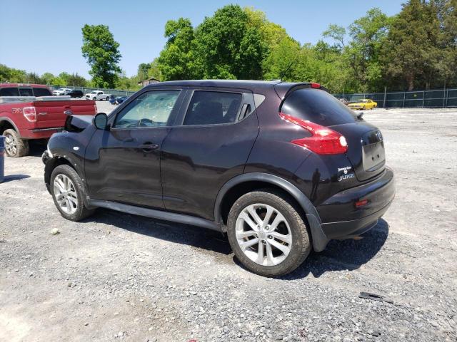 JN8AF5MR5ET350520 - 2014 NISSAN JUKE S BLACK photo 2