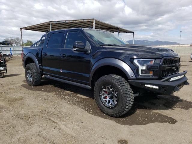 1FTFW1RG6KFB81832 - 2019 FORD F150 RAPTOR BLACK photo 4