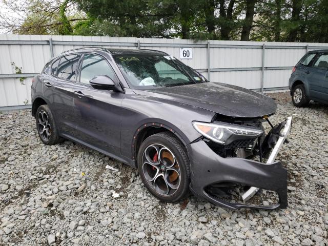 ZASPAKBN0K7C51456 - 2019 ALFA ROMEO STELVIO TI CHARCOAL photo 4