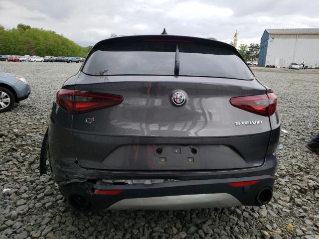 ZASPAKBN0K7C51456 - 2019 ALFA ROMEO STELVIO TI CHARCOAL photo 6